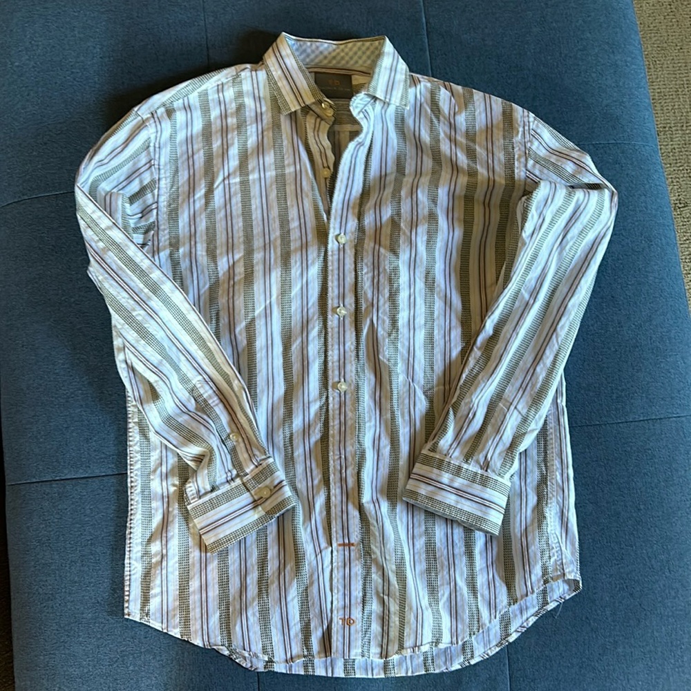COPY - Thomas Dean boys button down shirt